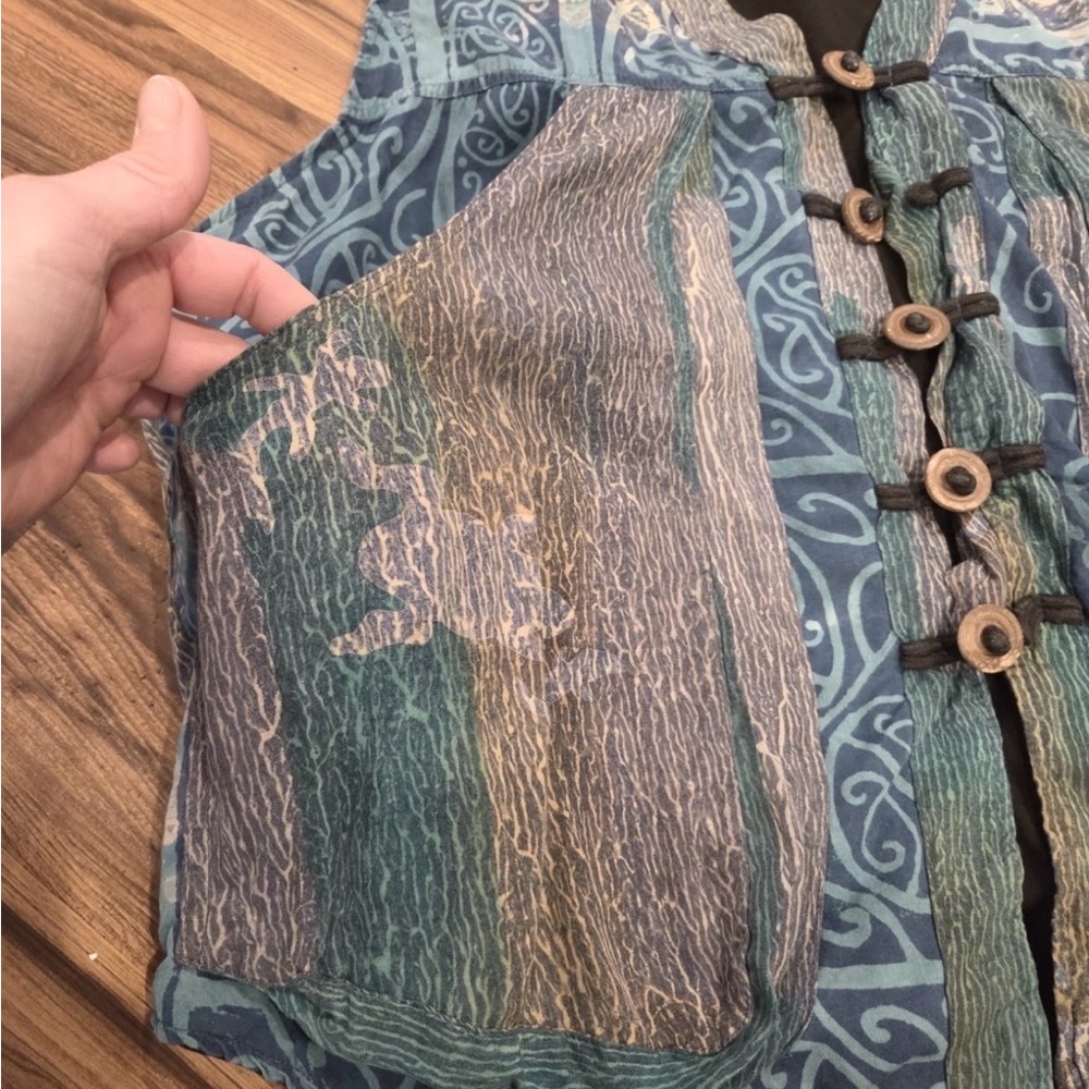 Celtic-Inspired Vintage Boho KUSNADI NY Vest! ππ - Picture 7 of 12